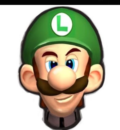 High Quality Confident Luigi Blank Meme Template
