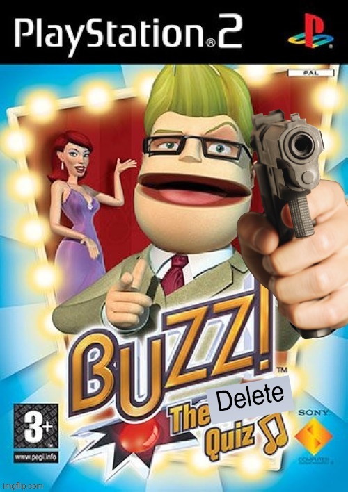Buzz! telling gametoons+ to delete their content | image tagged in buzz telling gametoons to delete their content | made w/ Imgflip meme maker