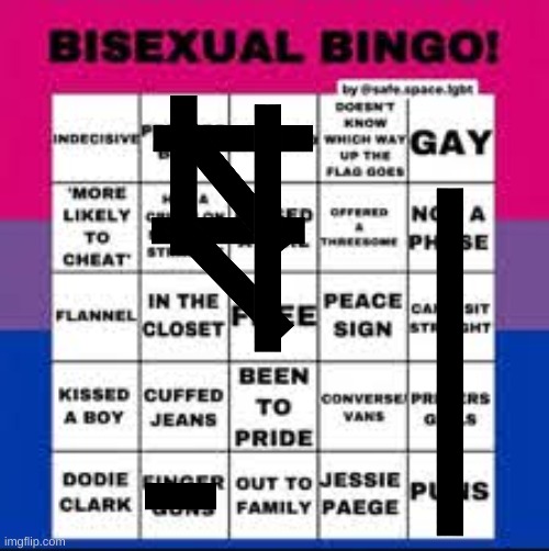 Oh come on!! | image tagged in bisexual bingo card,so close,fresh memes,relatable memes,oh wow are you actually reading these tags | made w/ Imgflip meme maker