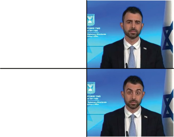 High Quality eylon levy Blank Meme Template