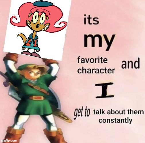 shes so girlboss | image tagged in it is my favorite character and i get get talk them constantly | made w/ Imgflip meme maker