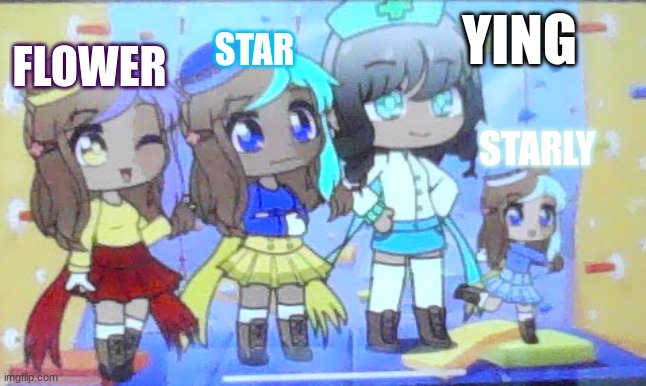 I regret you capcut | YING; STAR; FLOWER; STARLY | made w/ Imgflip meme maker