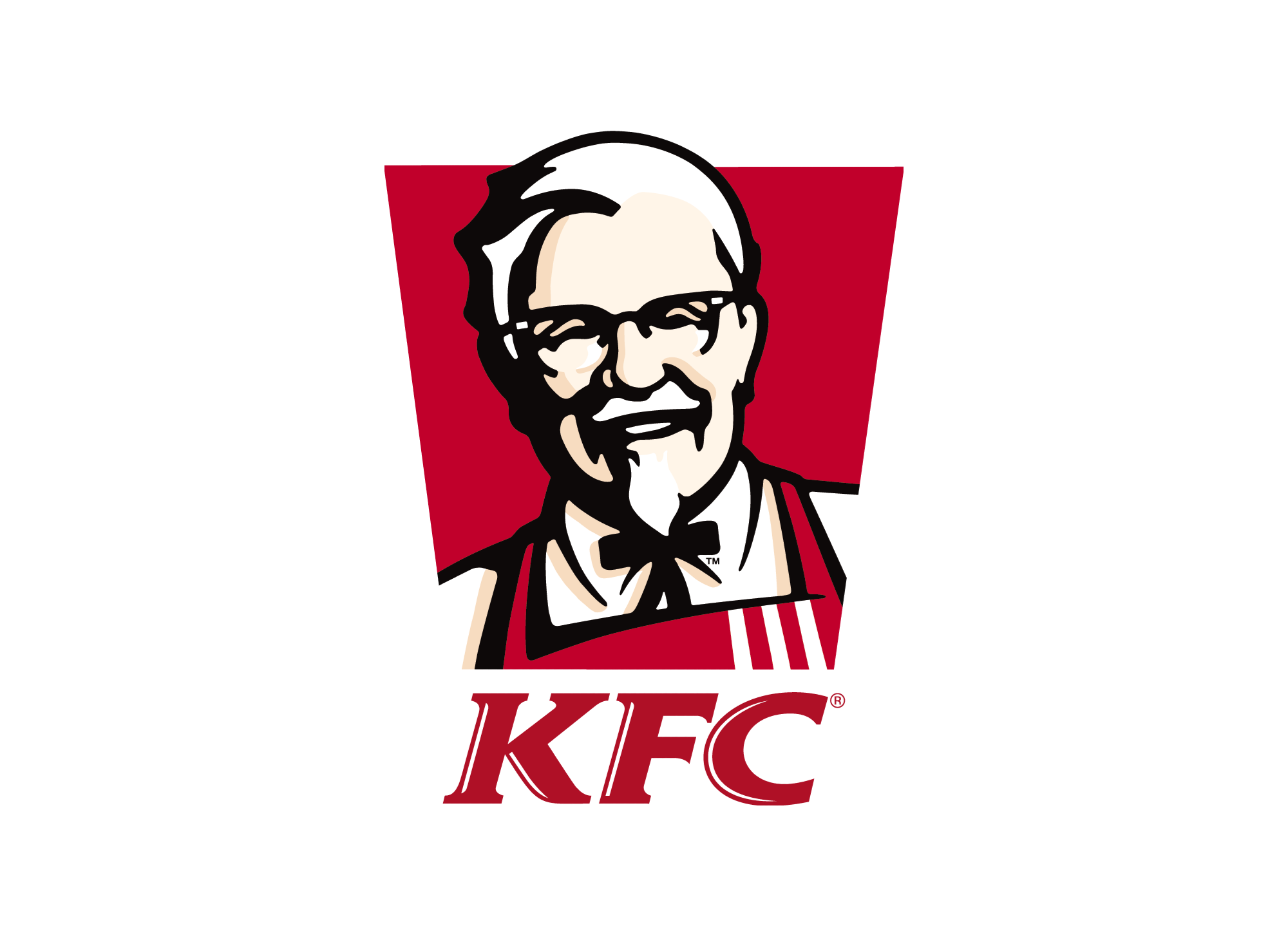 High Quality KFC Kentucky fried chicken logi Blank Meme Template
