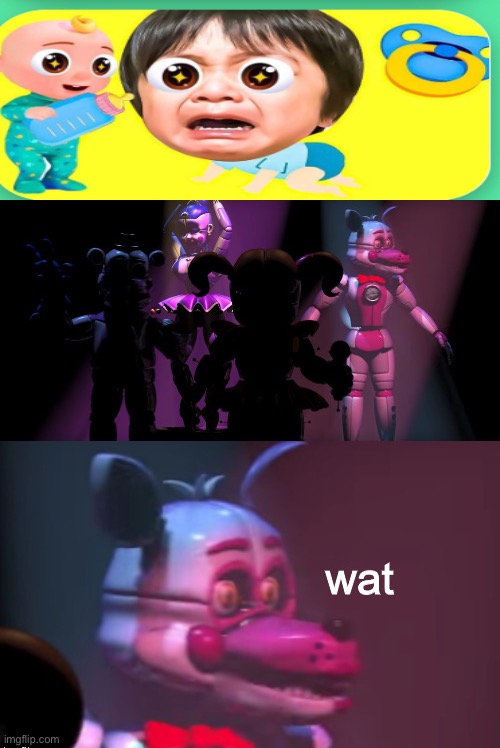 Da faq | image tagged in confused foxy,youtube kids,memes,fnaf sister location,funny memes | made w/ Imgflip meme maker