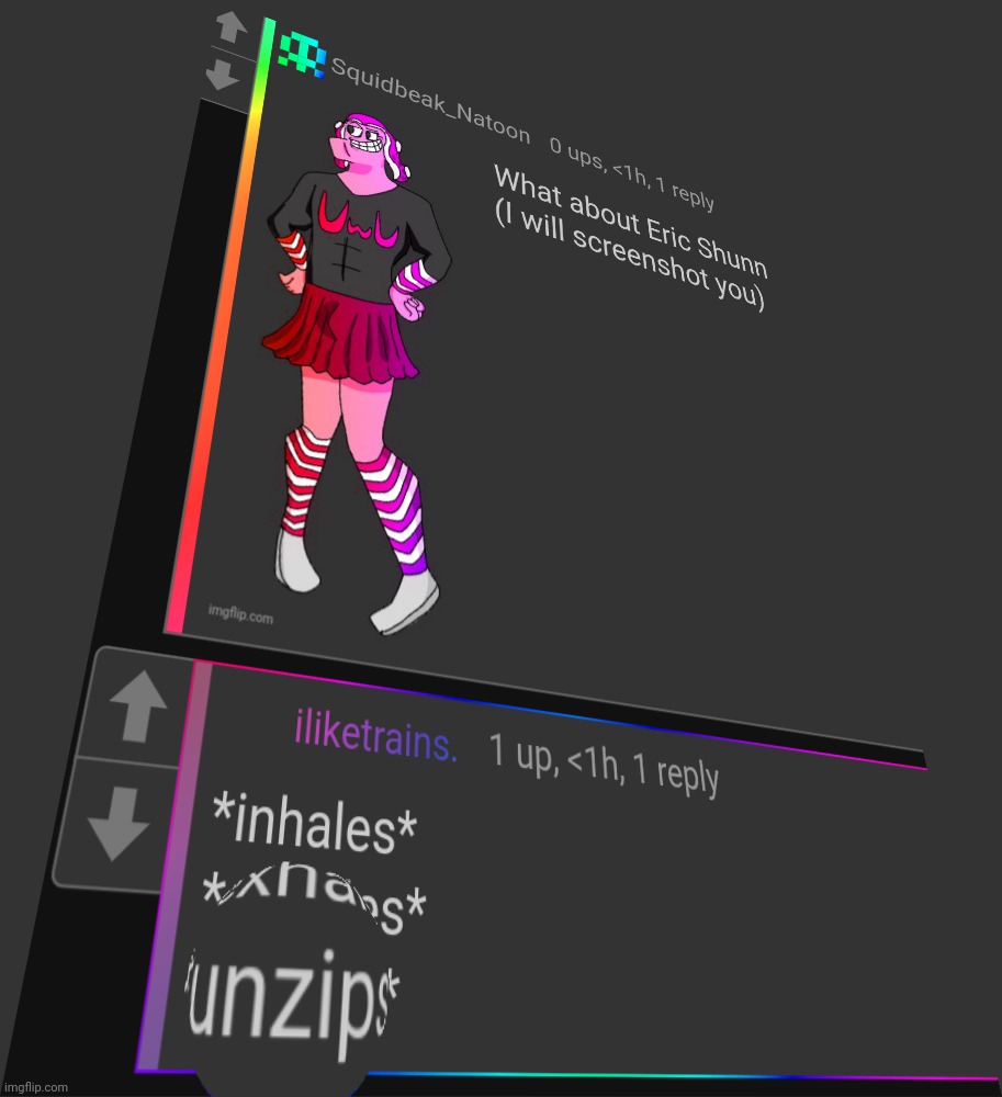 Thursday ______ First off, I was NOT expecting THAT. | made w/ Imgflip meme maker