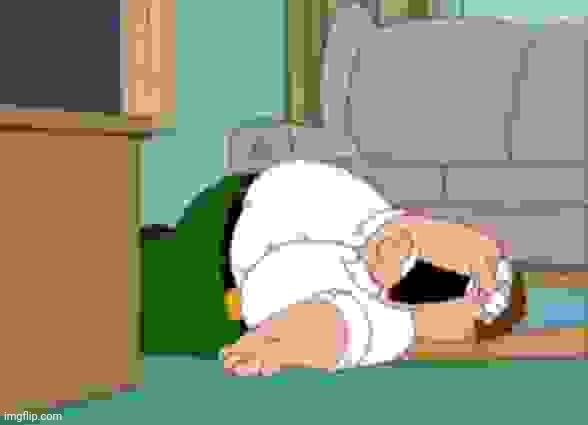 Dead Peter Griffin | image tagged in dead peter griffin | made w/ Imgflip meme maker