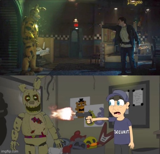 THEY MADE A REFERENCE TO IT | image tagged in 100 real no fake | made w/ Imgflip meme maker