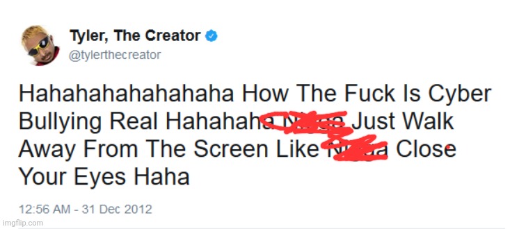 Cyber bullying | image tagged in cyber bullying | made w/ Imgflip meme maker
