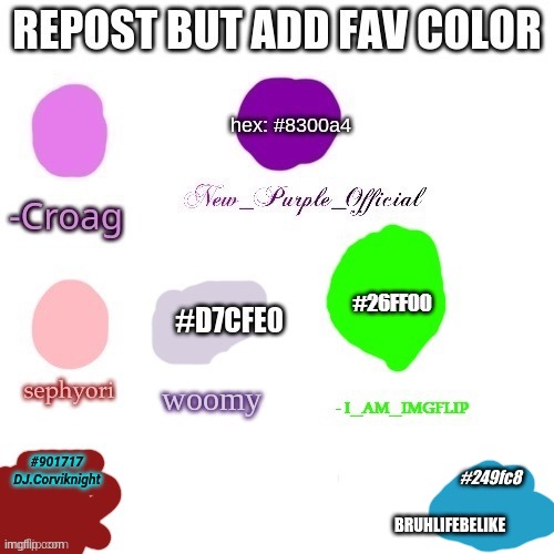 repost but add fav color | #249fc8; BRUHLIFEBELIKE | image tagged in repost but add fav color | made w/ Imgflip meme maker