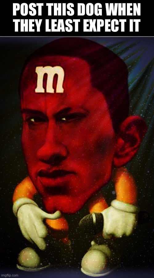 POST THIS DOG WHEN THEY LEAST EXPECT IT | made w/ Imgflip meme maker