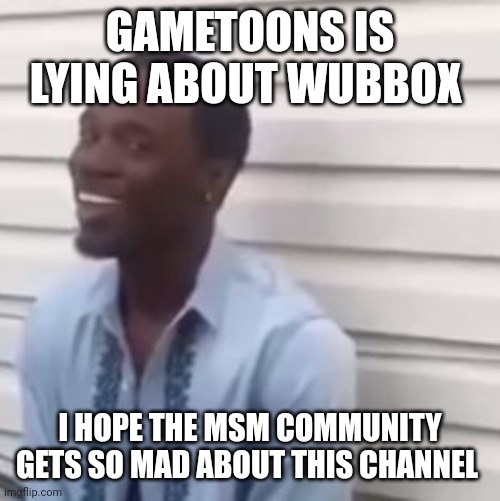 Why you always lying | GAMETOONS IS LYING ABOUT WUBBOX I HOPE THE MSM COMMUNITY GETS SO MAD ABOUT THIS CHANNEL | image tagged in why you always lying | made w/ Imgflip meme maker