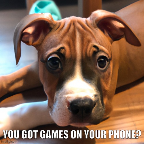 Got the games? | YOU GOT GAMES ON YOUR PHONE? | made w/ Imgflip meme maker