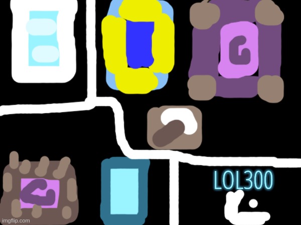 drew my collection of modded minecraft portals | LOL300 | made w/ Imgflip meme maker