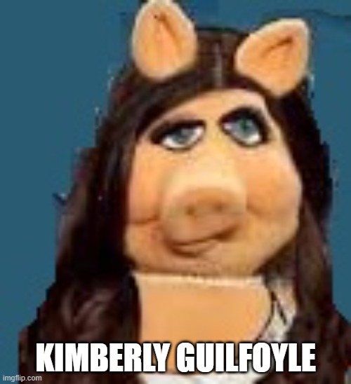 Kimberly Guilfoyle | KIMBERLY GUILFOYLE | image tagged in kimberly guilfoyle,donald trump,donaldtrump jr,miss piggy | made w/ Imgflip meme maker