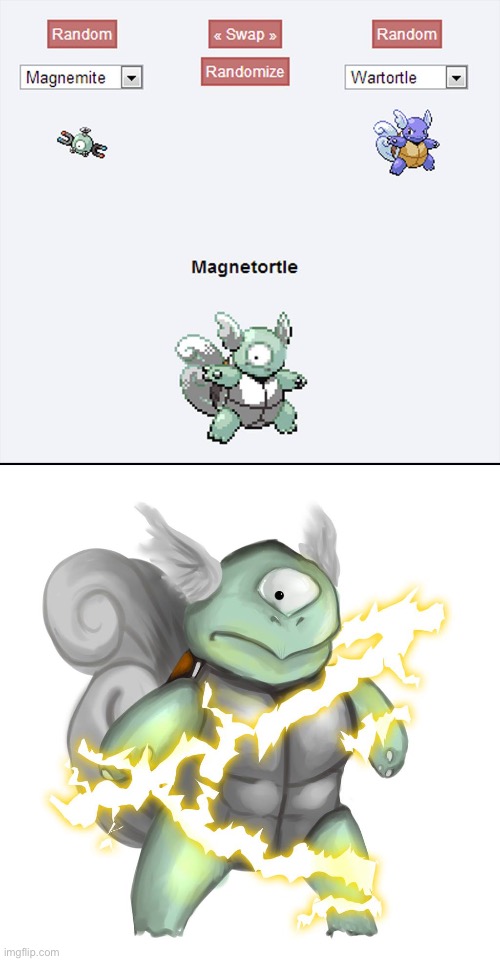 Magnetortle | image tagged in pokemon | made w/ Imgflip meme maker