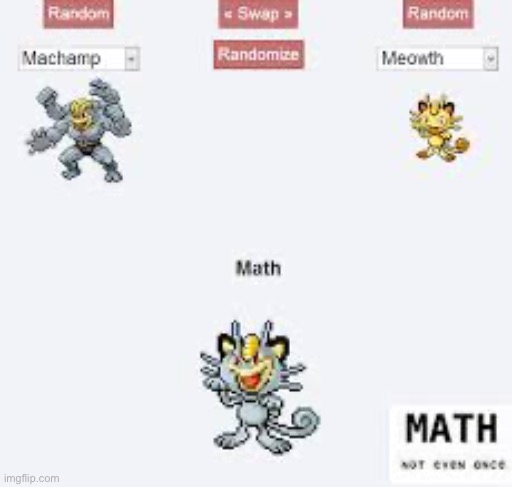 Math | image tagged in pokemon | made w/ Imgflip meme maker