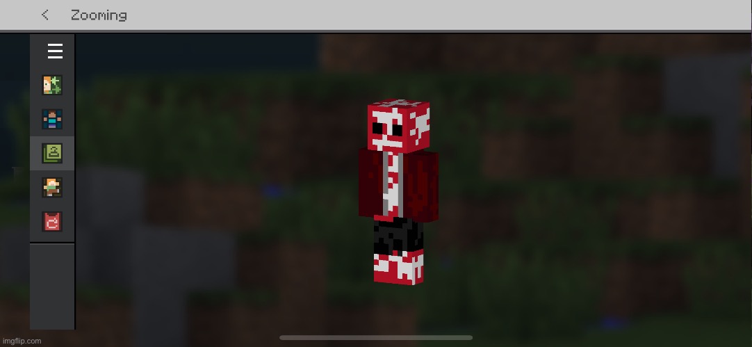 My little brother made this Minecraft skin! | made w/ Imgflip meme maker