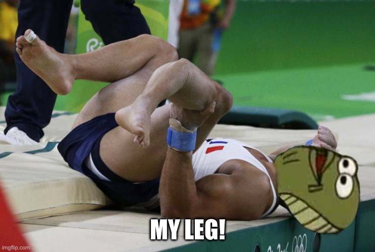 My Leg | MY LEG! | image tagged in my leg | made w/ Imgflip meme maker