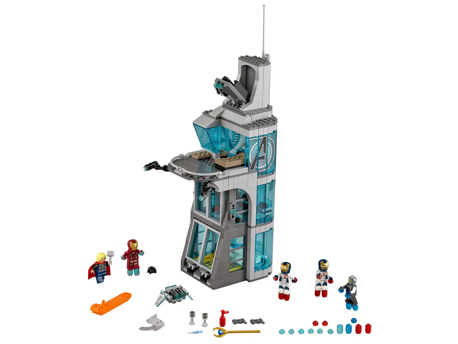 High Quality lego avengers tower (small) Blank Meme Template