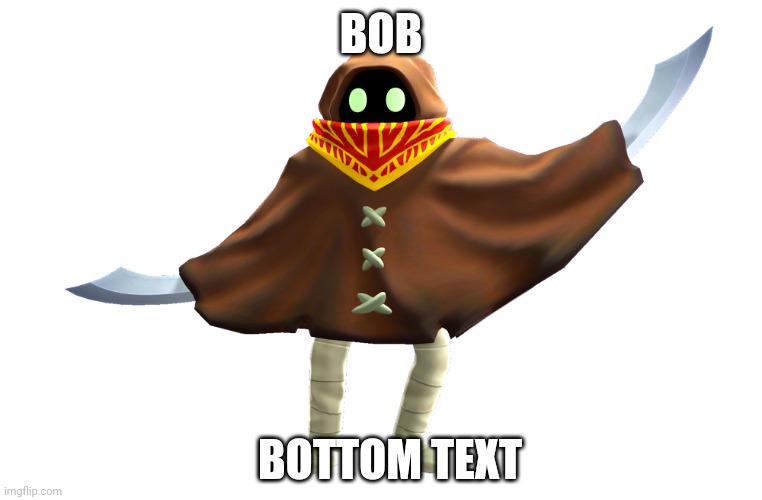 Bob | BOB; BOTTOM TEXT | image tagged in smg4,2022 redesign,bob,bob bobowski | made w/ Imgflip meme maker
