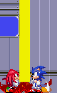 High Quality Sonic Split Blank Meme Template