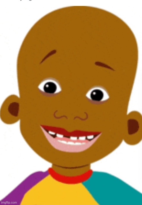 Little Bill, (Black Caillou) | image tagged in little bill black caillou | made w/ Imgflip meme maker