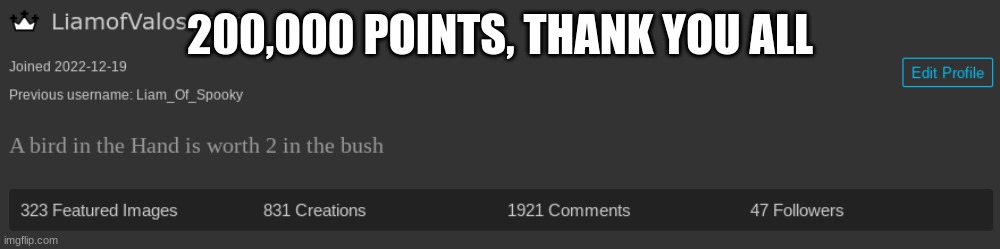 Thank you all for the help | 200,000 POINTS, THANK YOU ALL | image tagged in 200000 points | made w/ Imgflip meme maker