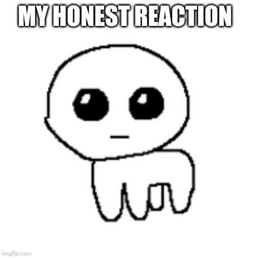 tbh creature | MY HONEST REACTION | image tagged in tbh creature | made w/ Imgflip meme maker