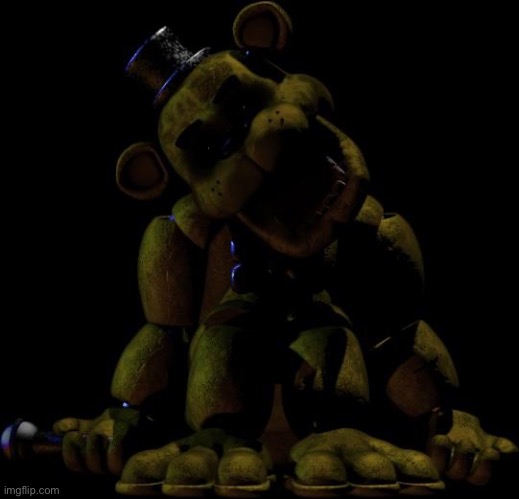 Golden Freddy  | image tagged in golden freddy | made w/ Imgflip meme maker