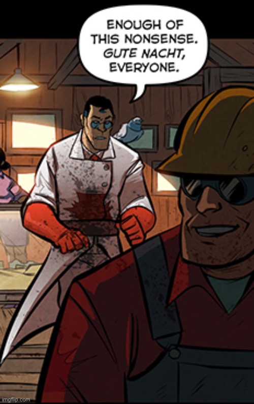 gn chat | image tagged in enough of this nonsense gute nacth everyone | made w/ Imgflip meme maker