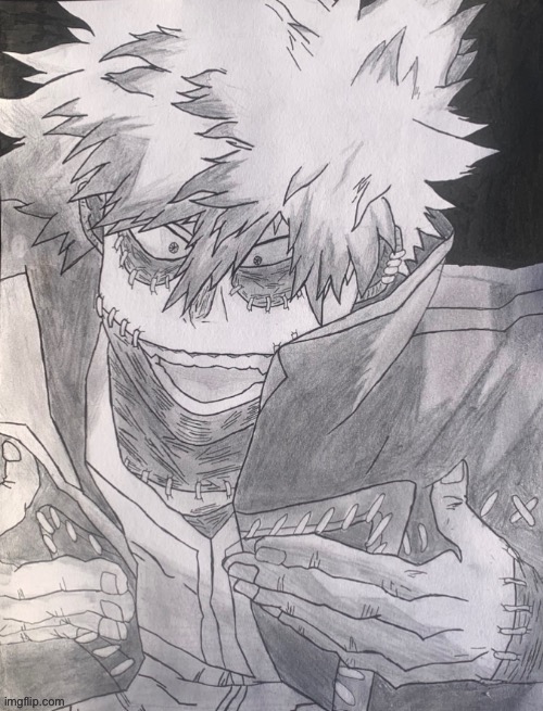 Dabi | image tagged in drawing | made w/ Imgflip meme maker