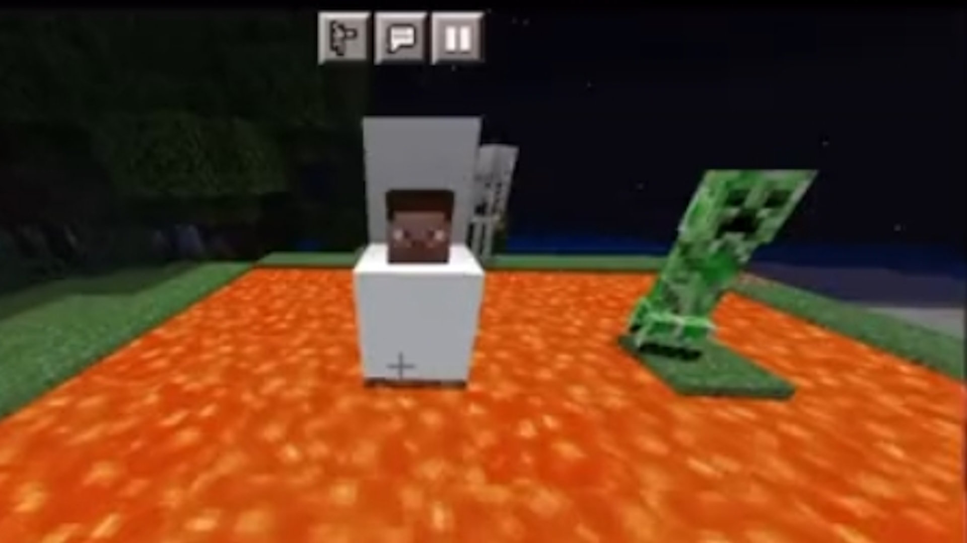 High Quality If he _ had Minecraft Blank Meme Template