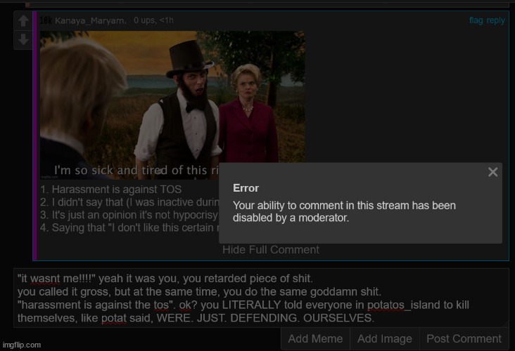 hes a hypocritical bitchass lmao. | made w/ Imgflip meme maker
