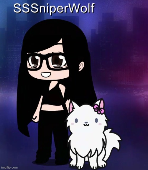 sssniperwolf gacha | image tagged in sssniperwolf gacha | made w/ Imgflip meme maker
