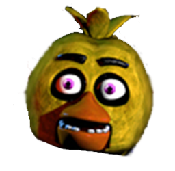 High Quality Chica Head Blank Meme Template