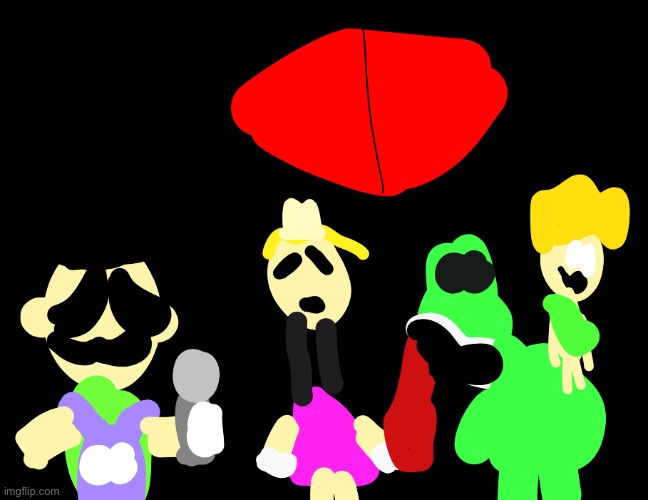 MARIO IS MISSING (I drew this) | image tagged in mario | made w/ Imgflip meme maker