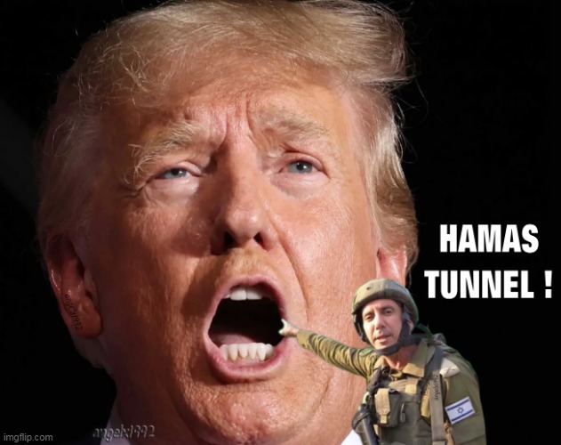 big mouth tRUMP | image tagged in palestine,israel,clown car republicans,maga morons,big mouth,hamas | made w/ Imgflip meme maker