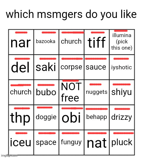 which msmers do you like by illumina | image tagged in which msmers do you like by illumina | made w/ Imgflip meme maker