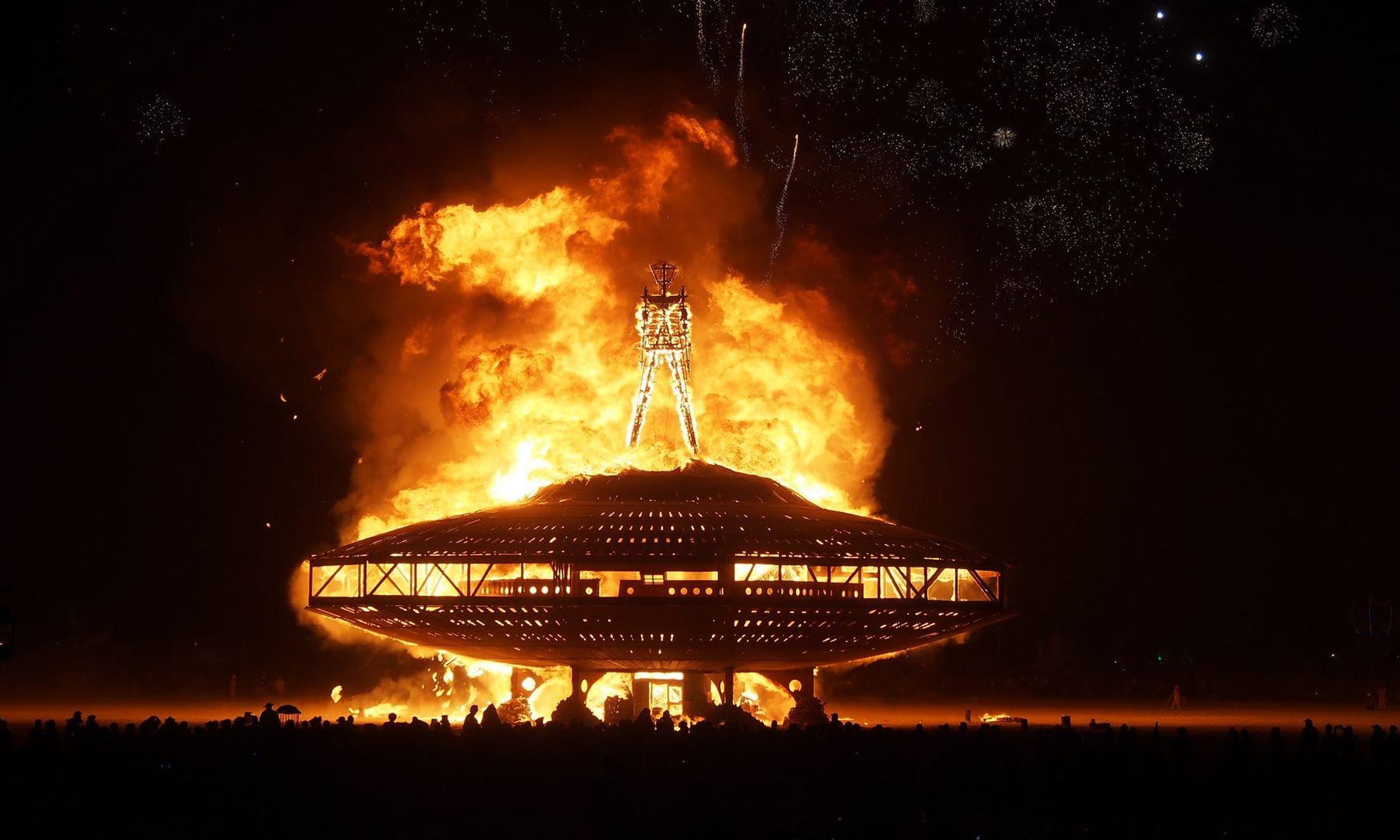 Burning Man Blank Meme Template