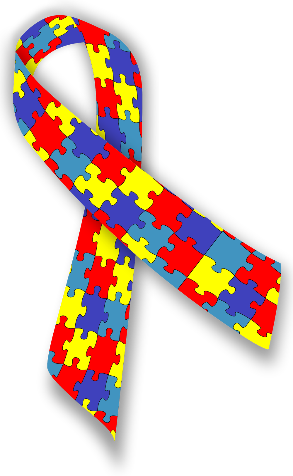 Autism Ribbon Blank Meme Template