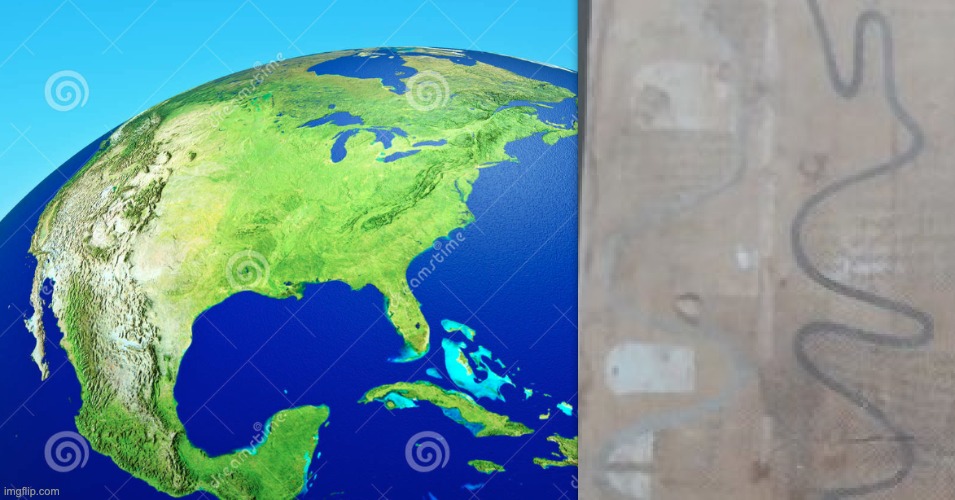 4,000-year-old Egyptian map showing Hudson Bay, Florida, the Gulf of Mexico, and the Yucatan | image tagged in america,egypt | made w/ Imgflip meme maker