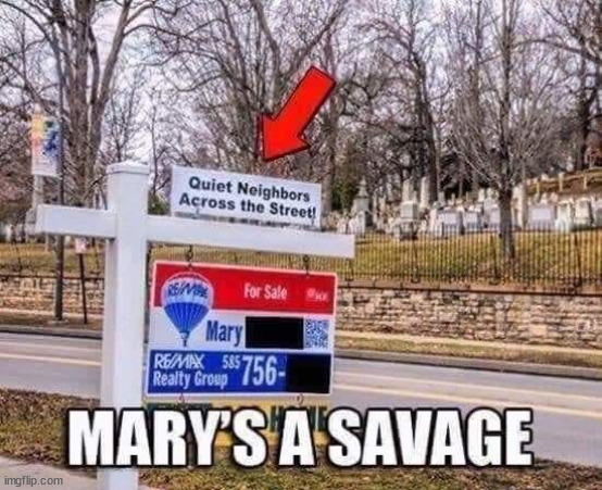 IMO Mary deserves a raise... | image tagged in repost,quiet,neighbors | made w/ Imgflip meme maker
