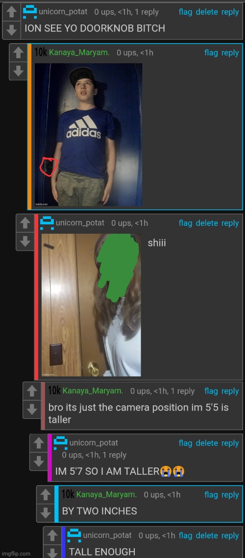 im taller so i automatically win | made w/ Imgflip meme maker