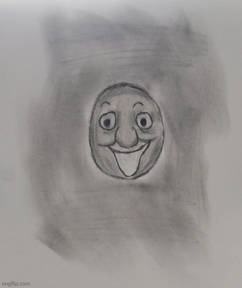 The Narrator | image tagged in thomas the tank engine,arg,drawing | made w/ Imgflip meme maker