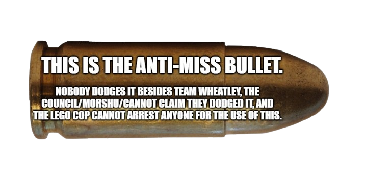 High Quality The Anti-Miss Bullet Blank Meme Template