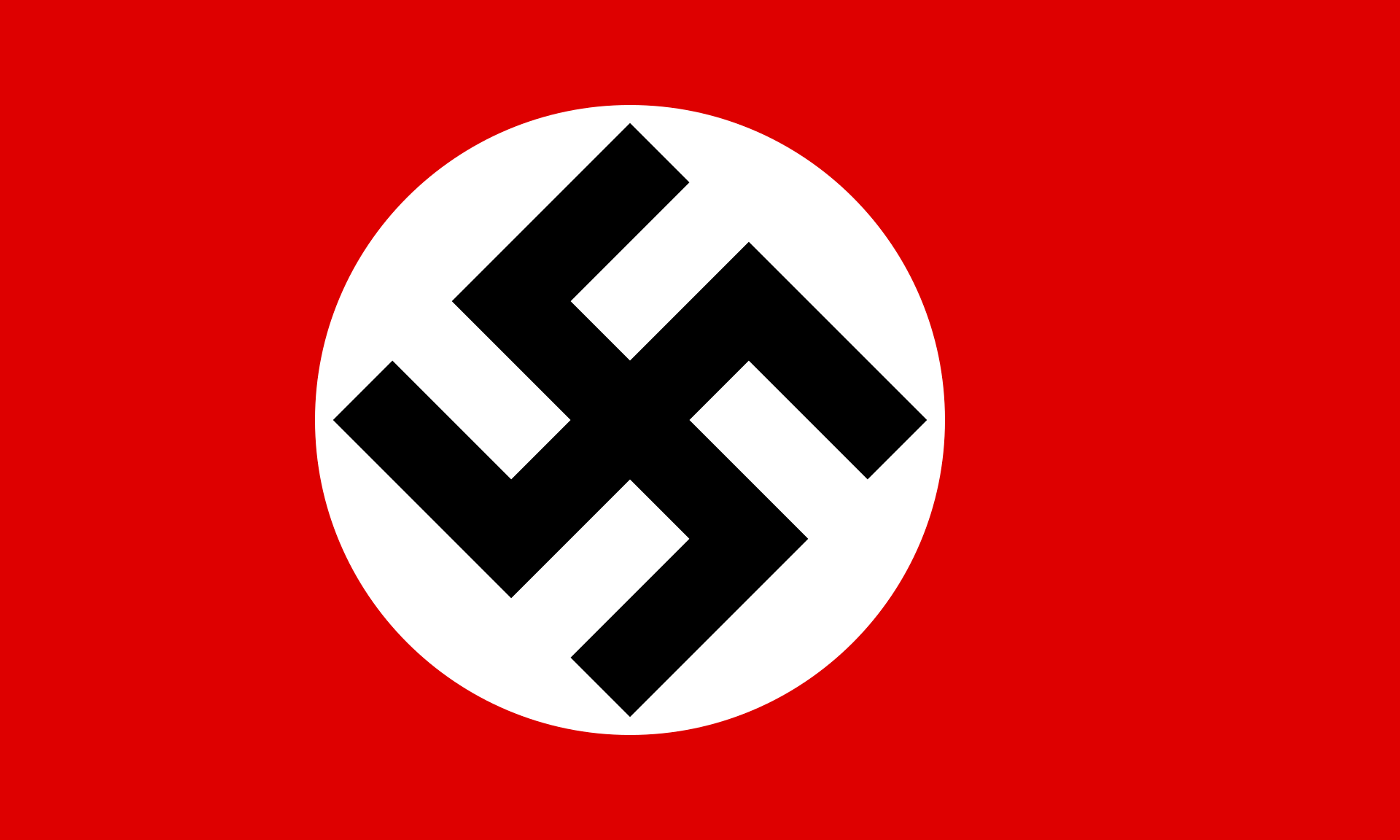 High Quality the Flag of Nazi Germany Blank Meme Template