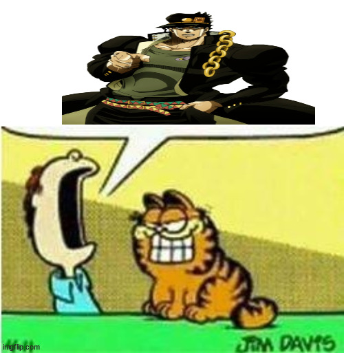 i hab 730 points when i get like 200 more ima buy a REALLY cool commission | image tagged in john yelling at garfield | made w/ Imgflip meme maker