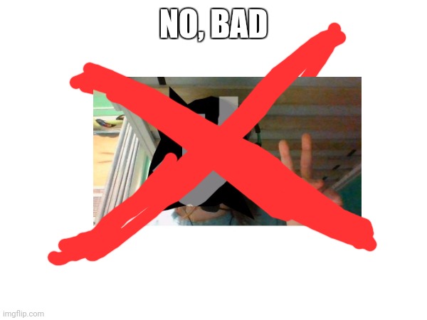 NO, BAD | made w/ Imgflip meme maker