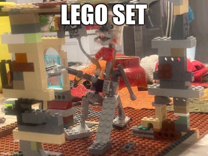 Fnaf  | LEGO SET | image tagged in fnaf | made w/ Imgflip meme maker
