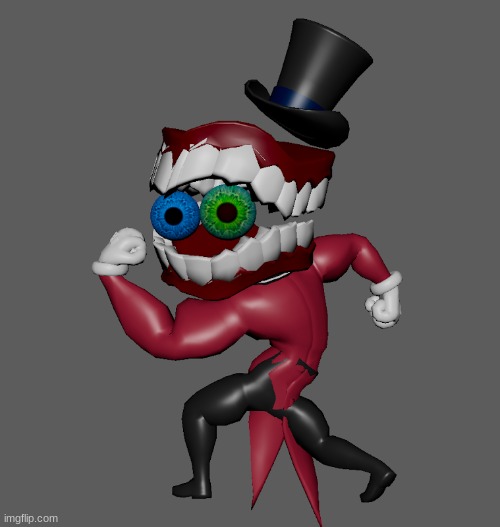 Buff Caine.mp3 | image tagged in caine,tadc,the amazing digital circus | made w/ Imgflip meme maker